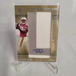 Jason Hill 2007 SP Rookie Threads Autographed Letterman Insert #152 #139/199
